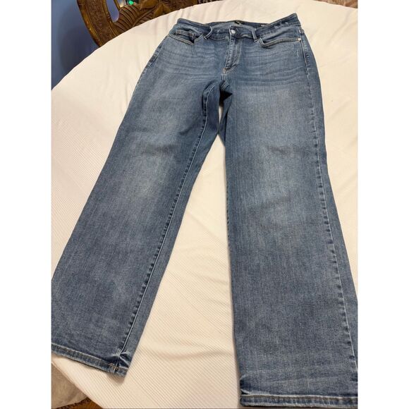 Judy Blue Wide Leg Denim Jeans Plus Size 18W - Picture 6 of 12